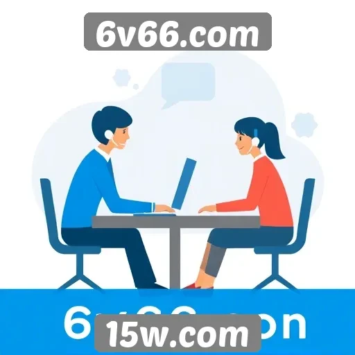 Atendimento ao cliente no site 6v66.com